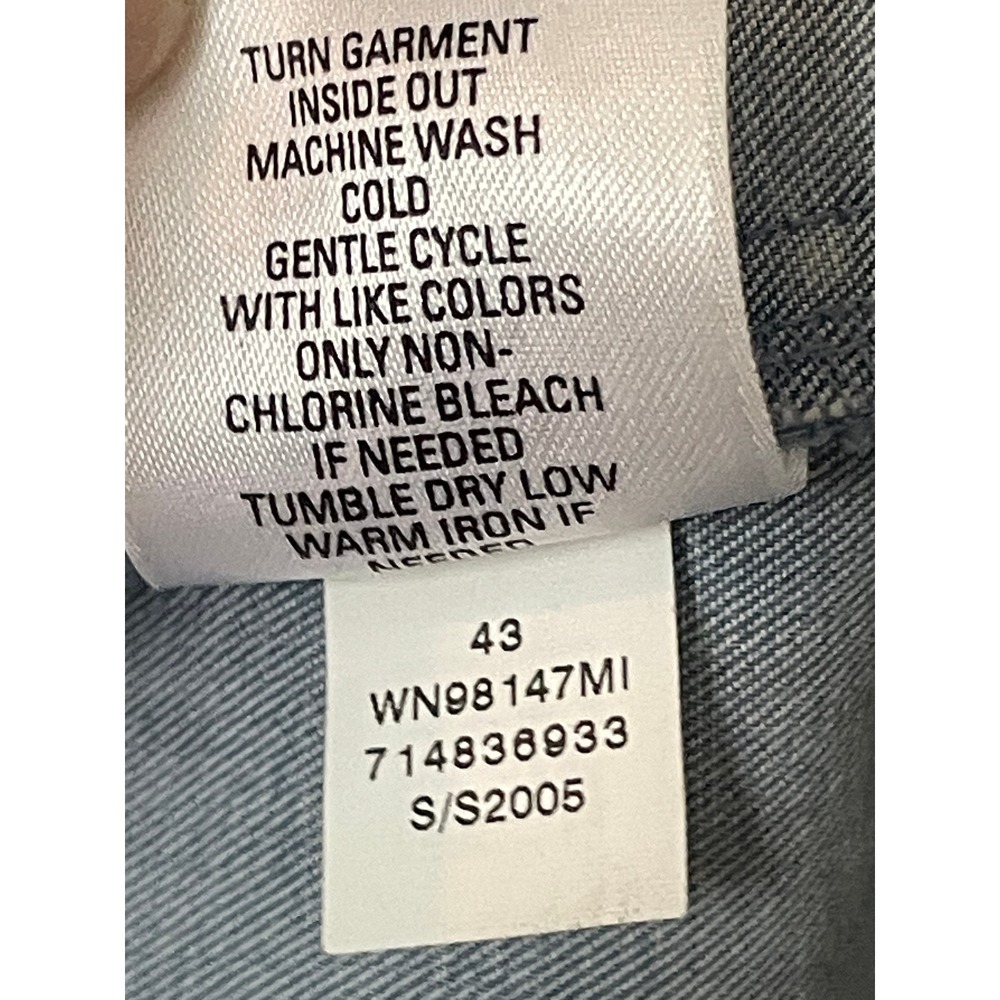 Y2K 2005 Nordstrom Tencel-cotton Utility Barn Jacket Women XL Lagenlook Scandi - Picture 6 of 8